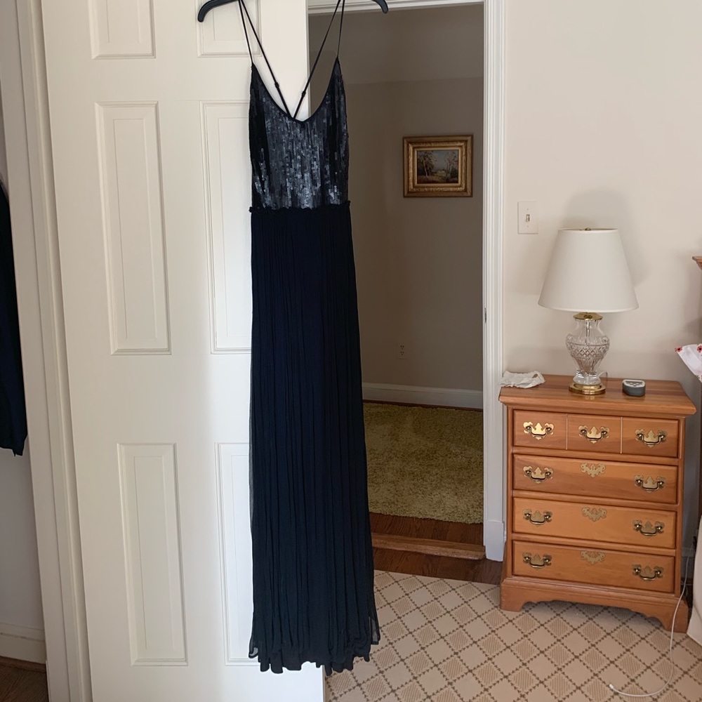 Calypso St. Barth black sequin maxi